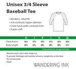 Range 3/4 Sleeve Baseball Tee