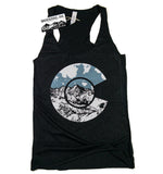 Colorado Racerback Tank, Women's Shirts - Wandering Ink