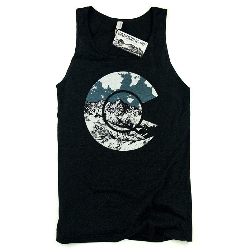Colorado Tank Top, Mens Colorado Flag Tank